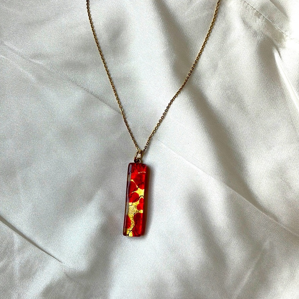 beautiful murano glass pendant